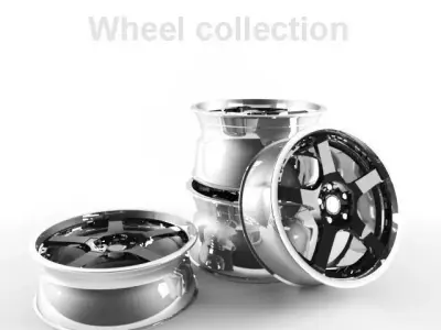 Wheel N089 Collection 3D model