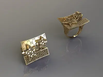 tutorial ring 3D print model
