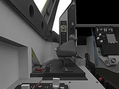 F-35 Cockpit 3D model