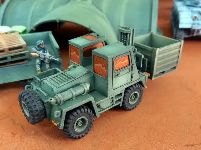 Military Forklift - 28mm Sci-Fi 3D print model