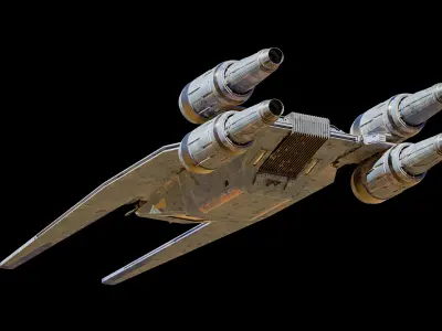 Star Wars U-WING 3D model