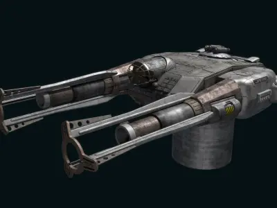 Battlestar Galactica - Main Battery KEW 3D model