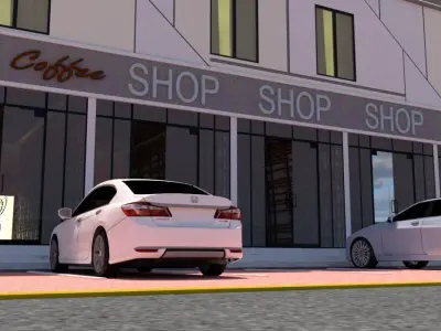 Commercial Building Design A34 DWG SketchUp 3D model