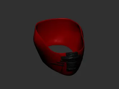 helmet high poly sculpt 3d printable ver 7 3D model 3D model 225