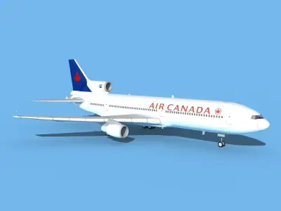 Lockheed L-1011 TriStar Air Canada 2 3D model