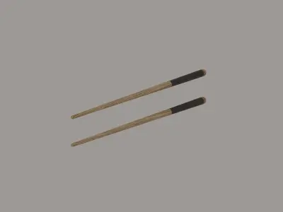 Chopsticks 3D model