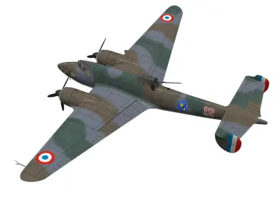 Liore et Olivier LeO451 3D model