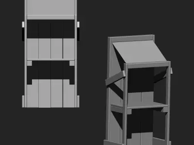 Medieval Objects Imm Brush Pack 21 in one Vol 2 3D model