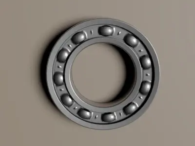 Ball bearing 3D model