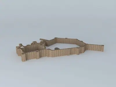 Castle Trujillo Free 3D model