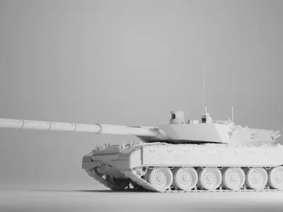 Object 168 Zhestokiy 3D model