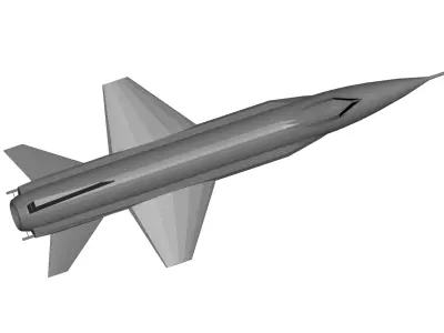 North American X-15 3D model