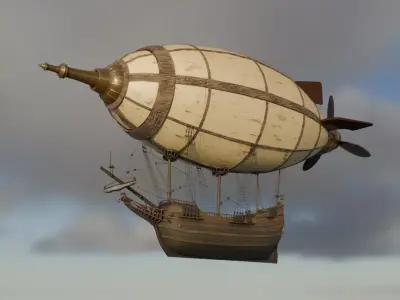 Veteran Airship 3D model