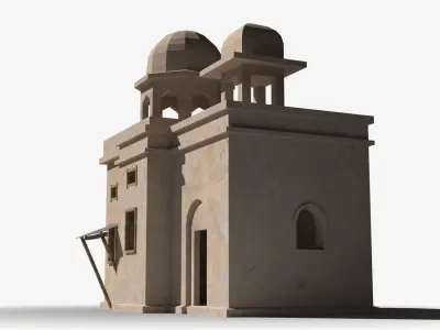 Arab x19 Low-poly 3D model