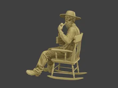 Farmer Man FM1 002 3D print model