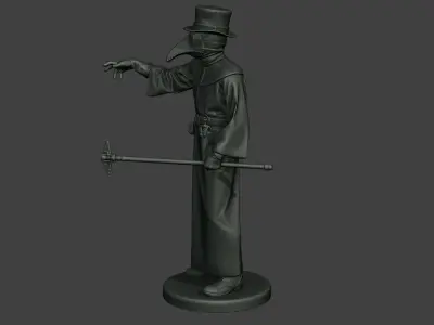 Hans Plague Doctor PDS003 3D print model
