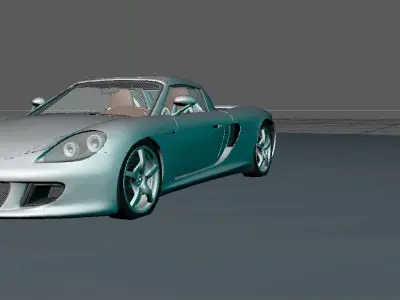PORCHE Carera GT Free 3D model