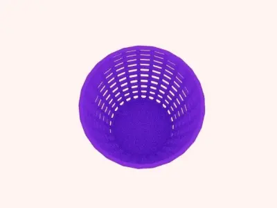clothes basket Free 3D model