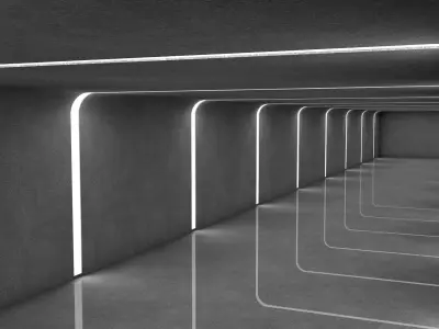 Tunnel 3D model 4