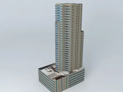 Malecon Center part 2 Santo Domingo Rep. Dom. Free 3D model