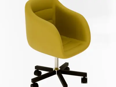 Office Chair Free low-poly 3D model get
