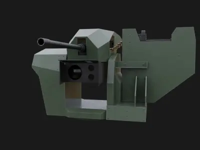 ASELSAN - SARP Low-poly 3D model