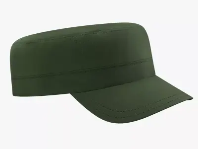 Patrol Cap PBR Low-poly 3D model
