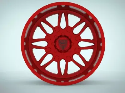 Specialty Forged SF023-8 Polished 3D model