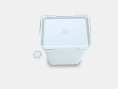 HALLBAR container with lid 1 3D model