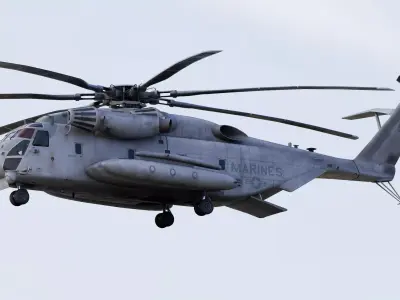 Sikorsky CH-53E Super Stallion Helicopter 3D model