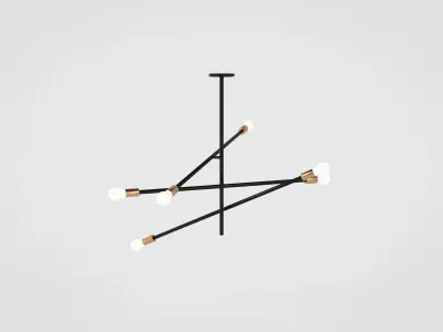Free Ceiling Lamp Free low-poly 3D model