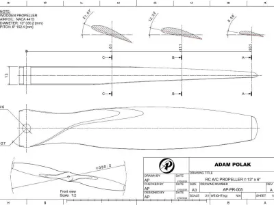 PROPELLER AP-PR-005 3D print model