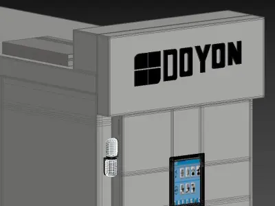 Doyon KDPR13 Knockdown Retarder Proofer Cabinet 3D model