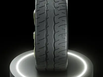 Yokohama Advan Neova AD9 3D model