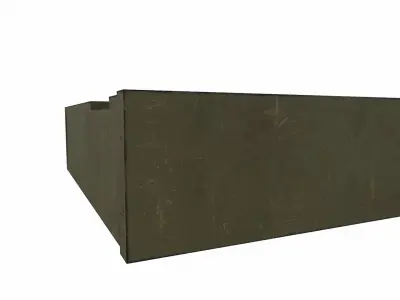 Radio military AN PRC-119 3D model