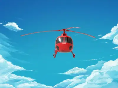 Airbus Helicopter 3D print model