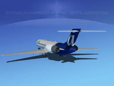 Boeing 717-200 Air Tran 2 3D model