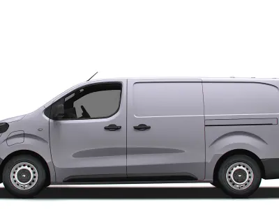 Fiat e Scudo Van L3 2024 3D model