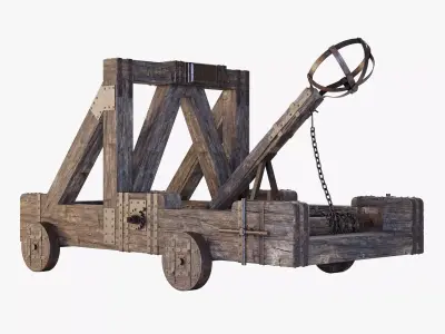 Catapult 3D model