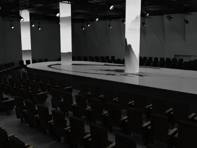 Catwalk Stage 3D model