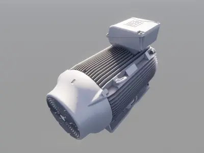 Electric Motor 1 3D model