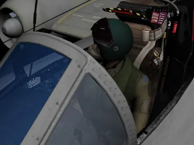 Canberra PR9 3D model