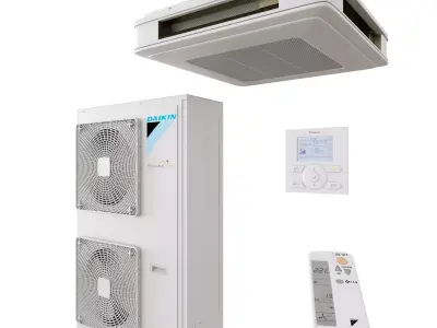 Daikin FUQ125C RZQG125L8V set 3D model