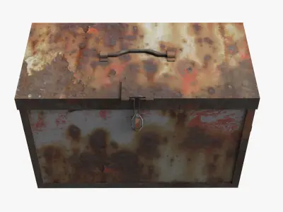 Ammo box - SCP-902 Free low-poly 3D model