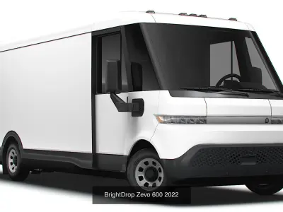 BrightDrop Zevo 2022 3D Model Pack