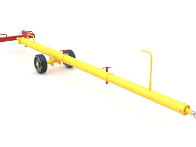 Tug Aircraft Tow Bar 3D model