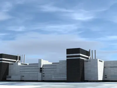 Chernobyl Nuclear Power Plant Free 3D model