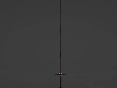 Free Low-Poly Rapier Free low-poly 3D model