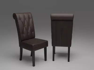 Dinning Chair Free 3D model