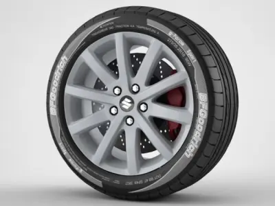Wheel suzuki SX4 3D model